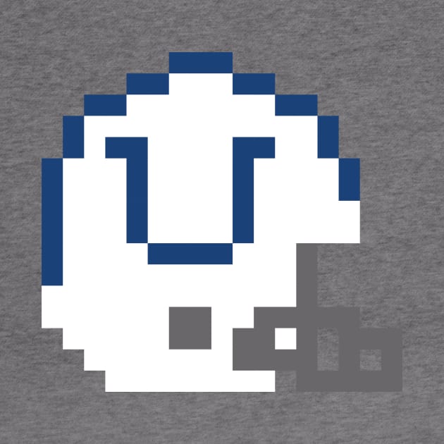 8 Bit Indianapolis Colts Helmet by N8I